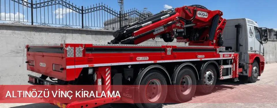 Altınözü İlçemi Vinç Kiralama